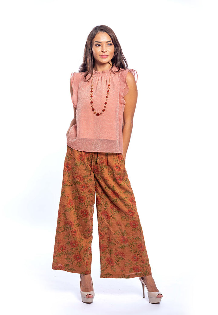 Adele - Full Linen Length Palazzo
