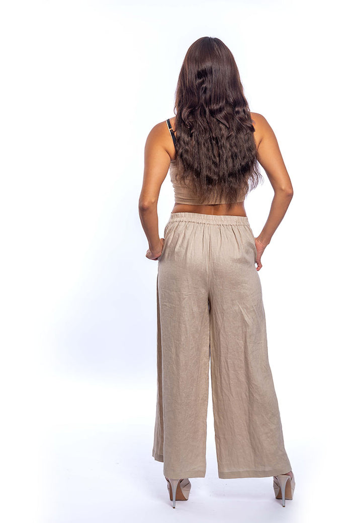 Mia - Full Linen Length Palazzo