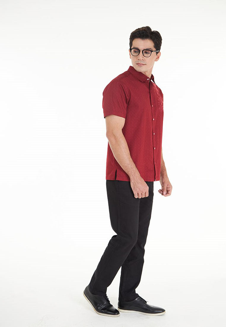 Easton S/Sleeve Embroidered Shirt