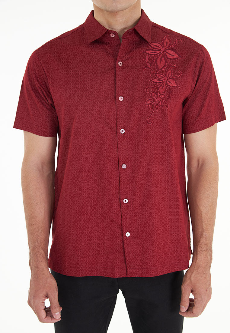 Easton S/Sleeve Embroidered Shirt