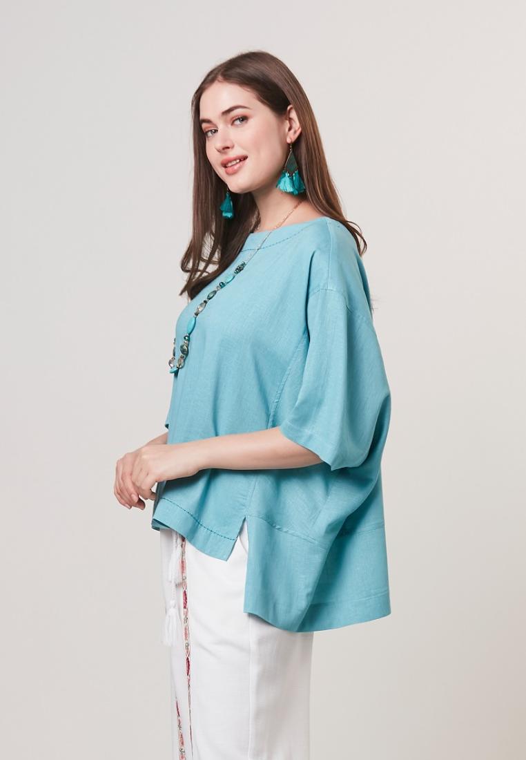 Sylvia - Cotton Linen Blouse