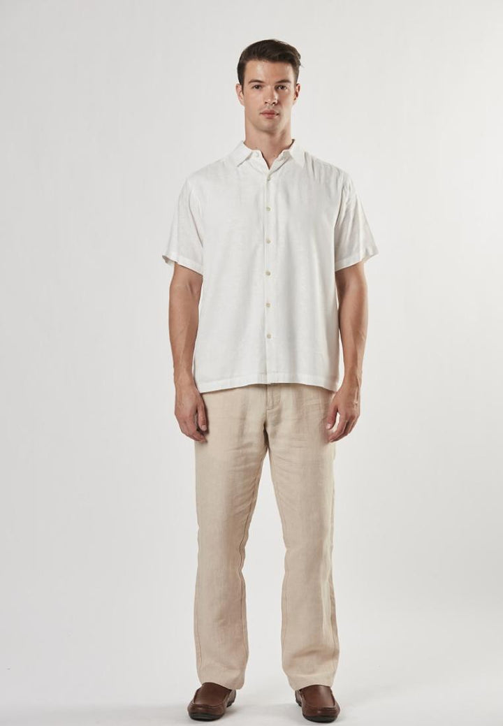 Herley - Regular Fit Short Sleeve Jaquard Shirt