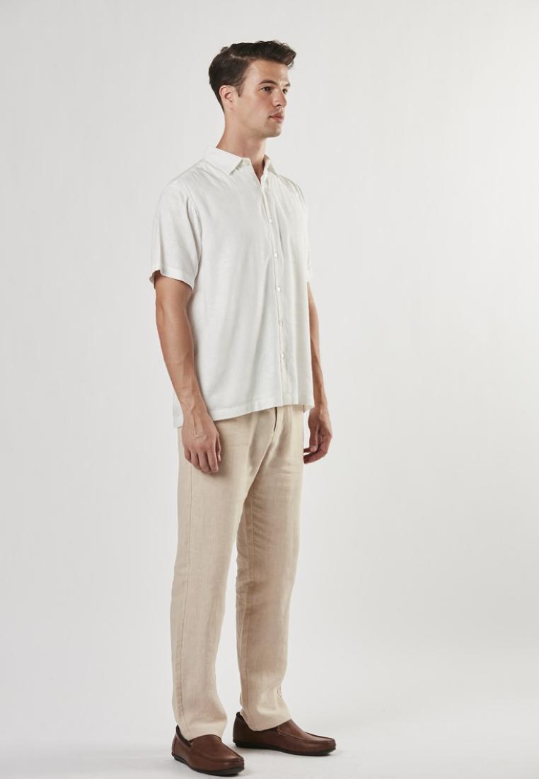 Herley - Regular Fit Short Sleeve Jaquard Shirt