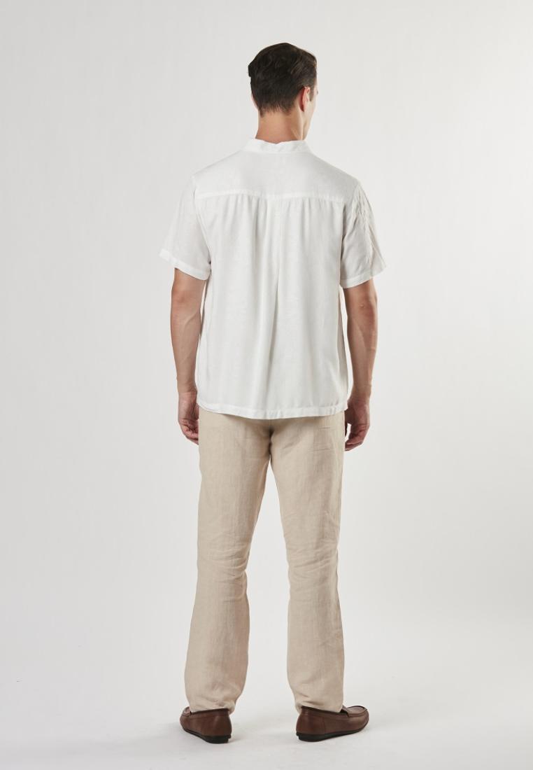 Herley - Regular Fit Short Sleeve Jaquard Shirt