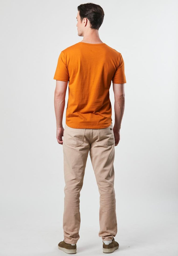 Loudya - Short Sleeve Half Placket Tee