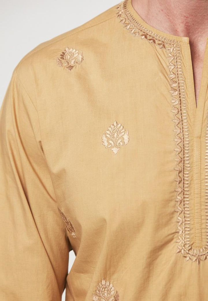 Firman - Long Sleeve Embroidery Kurta