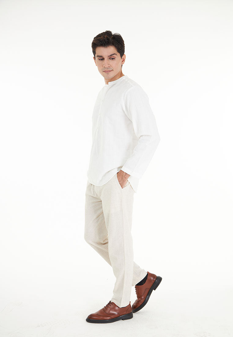 Jett L/Sleeve Kurta Shirt