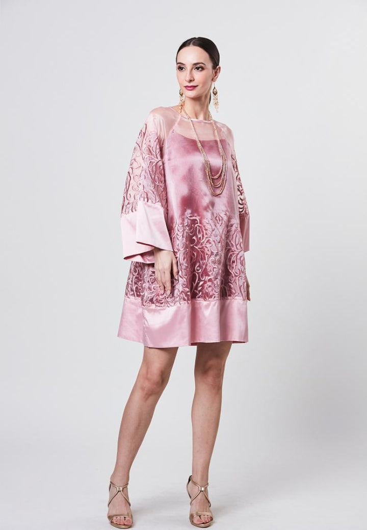 Eshana Embroidered Midi Dress