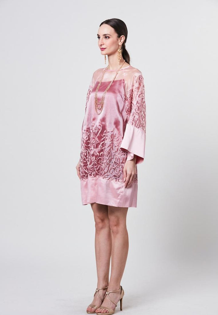 Eshana Embroidered Midi Dress