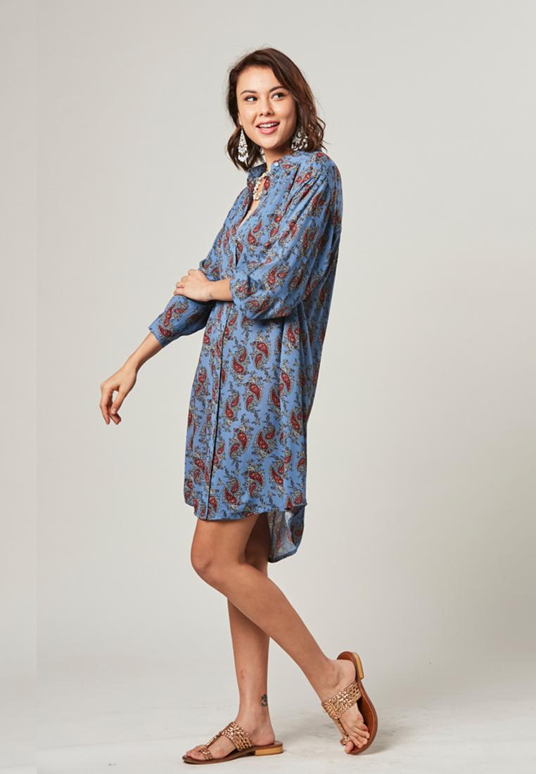 Selma - Long Sleeve Shirt Dress