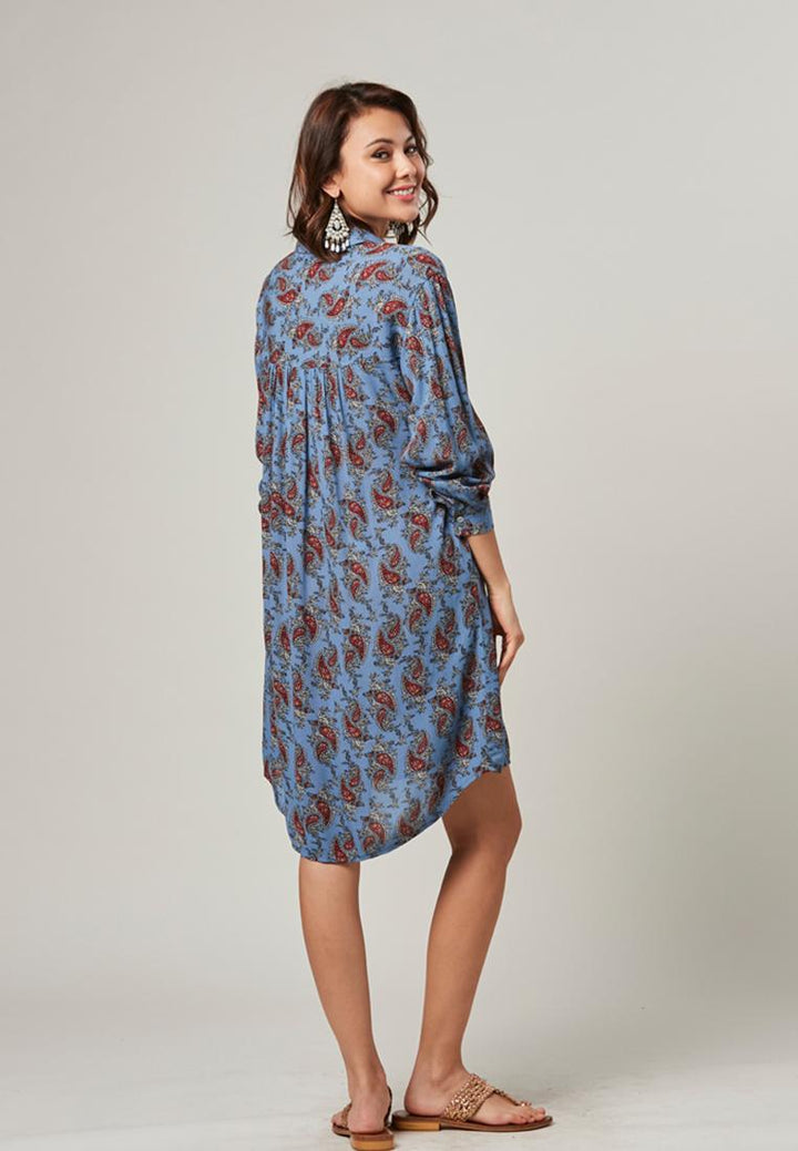 Selma - Long Sleeve Shirt Dress