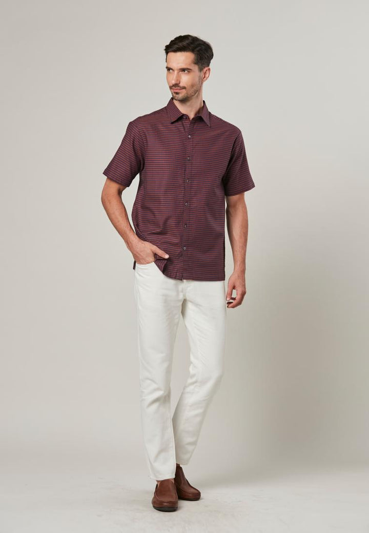 Recene Short Sleeve Buttoned-Down Shirt