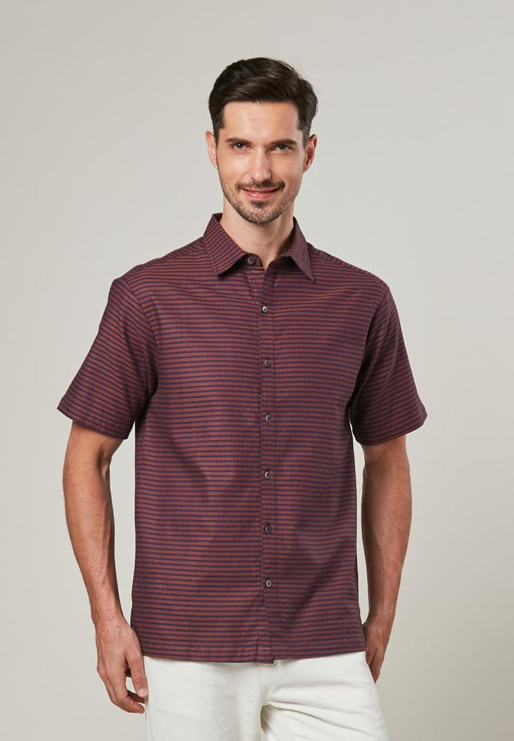 Recene Short Sleeve Buttoned-Down Shirt