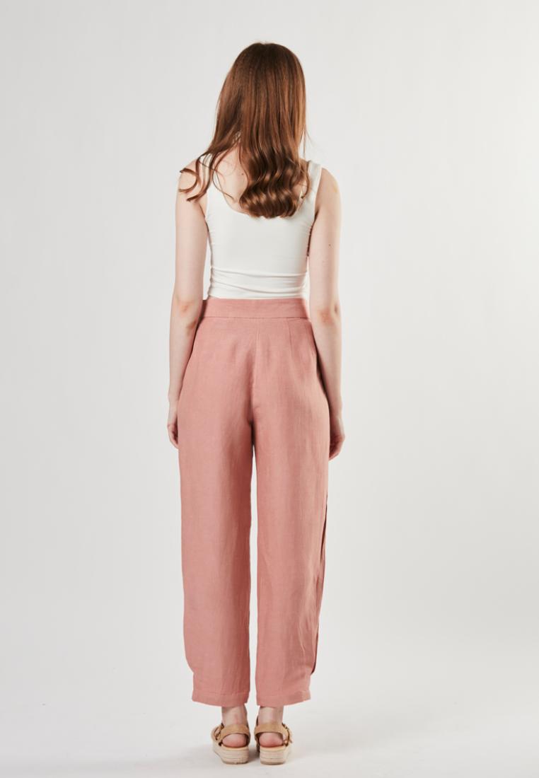 Rita - Semi Fit Linen Pants