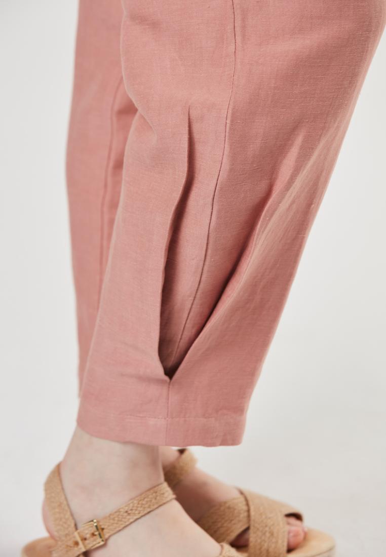 Rita - Semi Fit Linen Pants