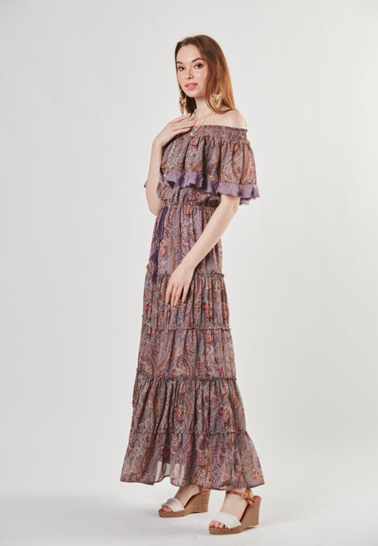 Kay - Boho Tiered Maxi Dress