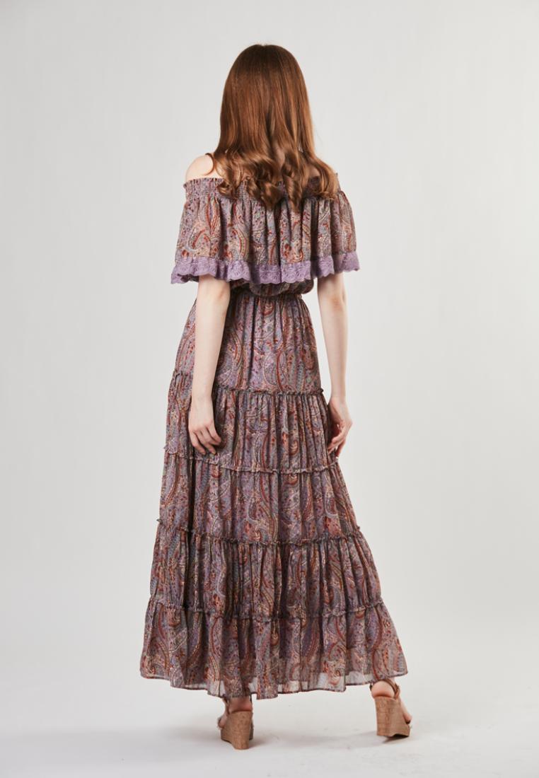 Kay - Boho Tiered Maxi Dress