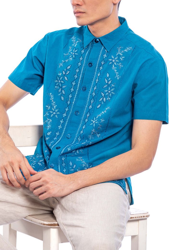 Darsh S/Sleeve Embroidered Shirt