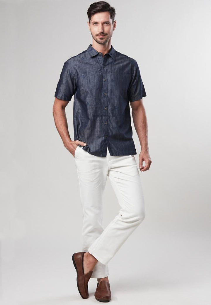 Ambross - Short Sleeve Buttoned Down Shirt