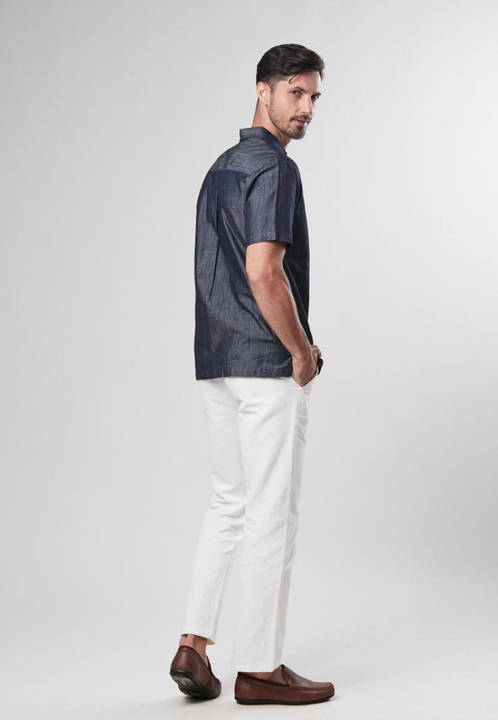 Ambross - Short Sleeve Buttoned Down Shirt