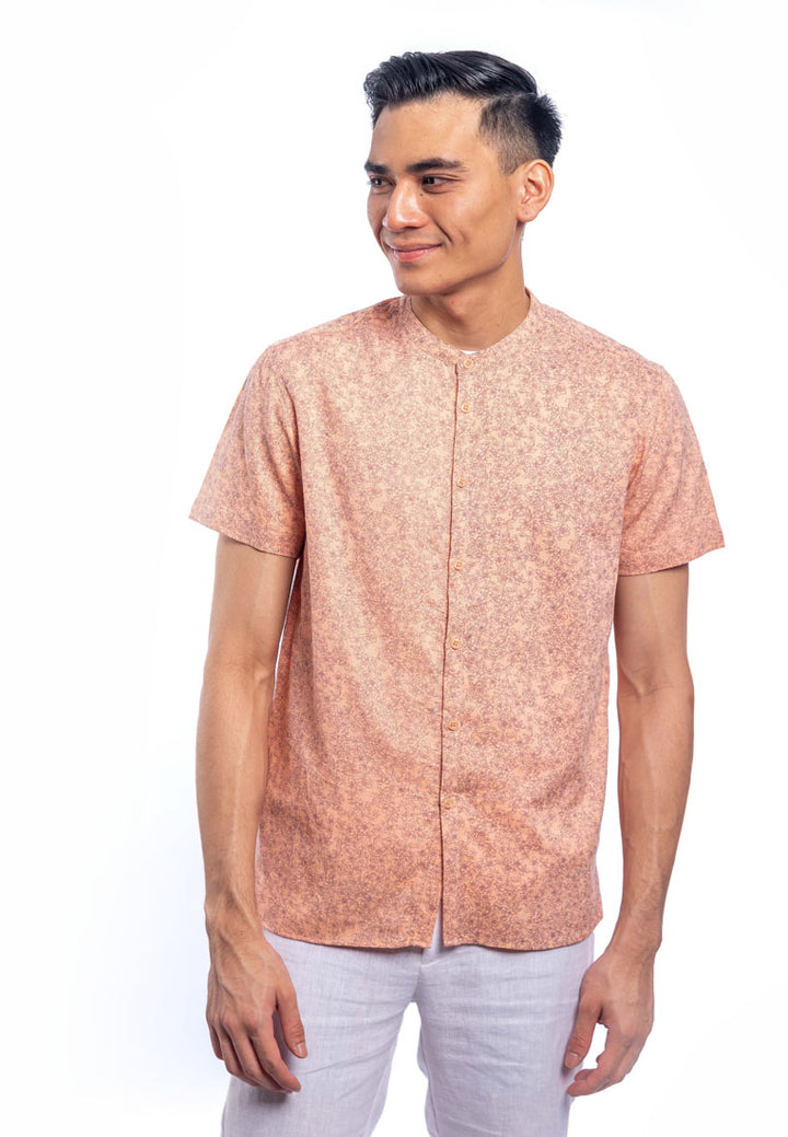 Naman Mandarin Collar S/Sleeve Shirt