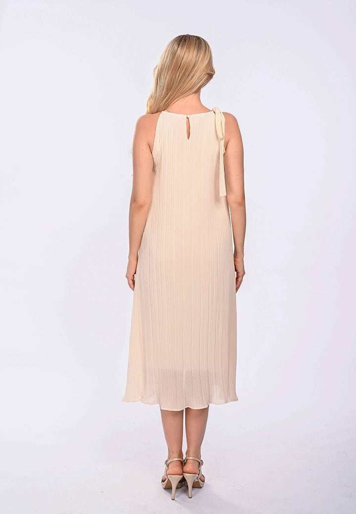 East India Company Dulcie_Pleated Spaghetti Long Dress_s