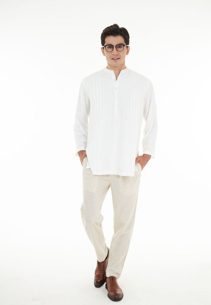 Yosef L/Sleeve Kurta Shirt