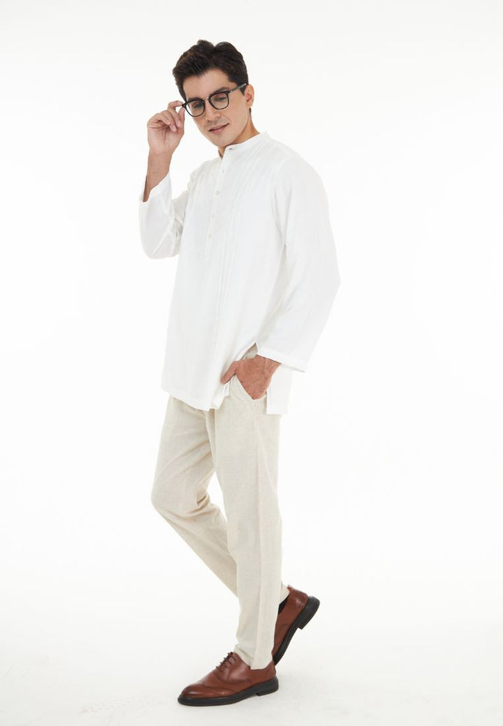 Yosef L/Sleeve Kurta Shirt