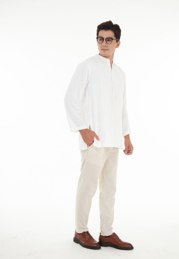 Yosef L/Sleeve Kurta Shirt