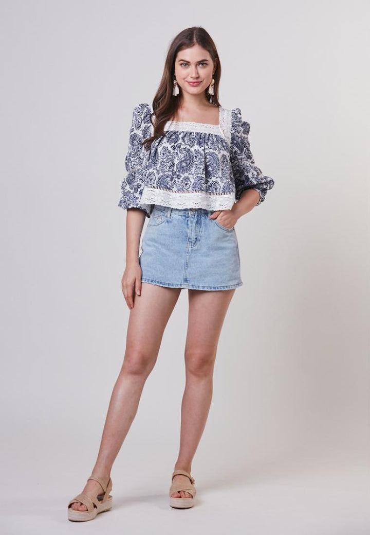 Isla' - Puff Sleeve Blouse