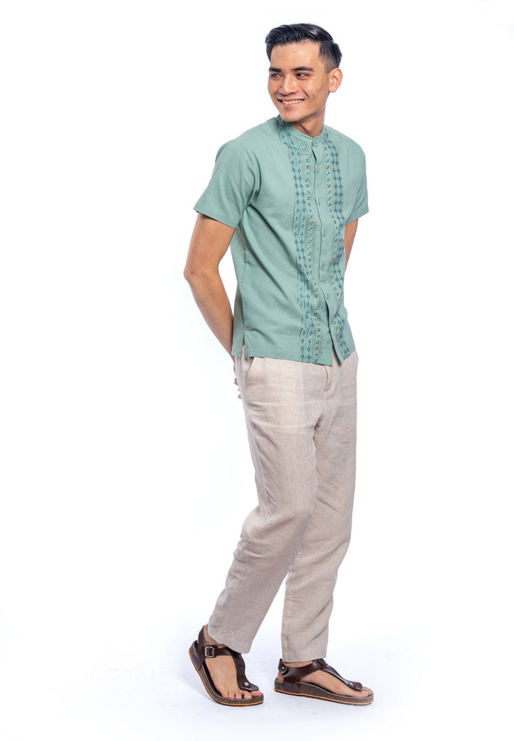 Girish S/Sleeve Embroidered Shirt