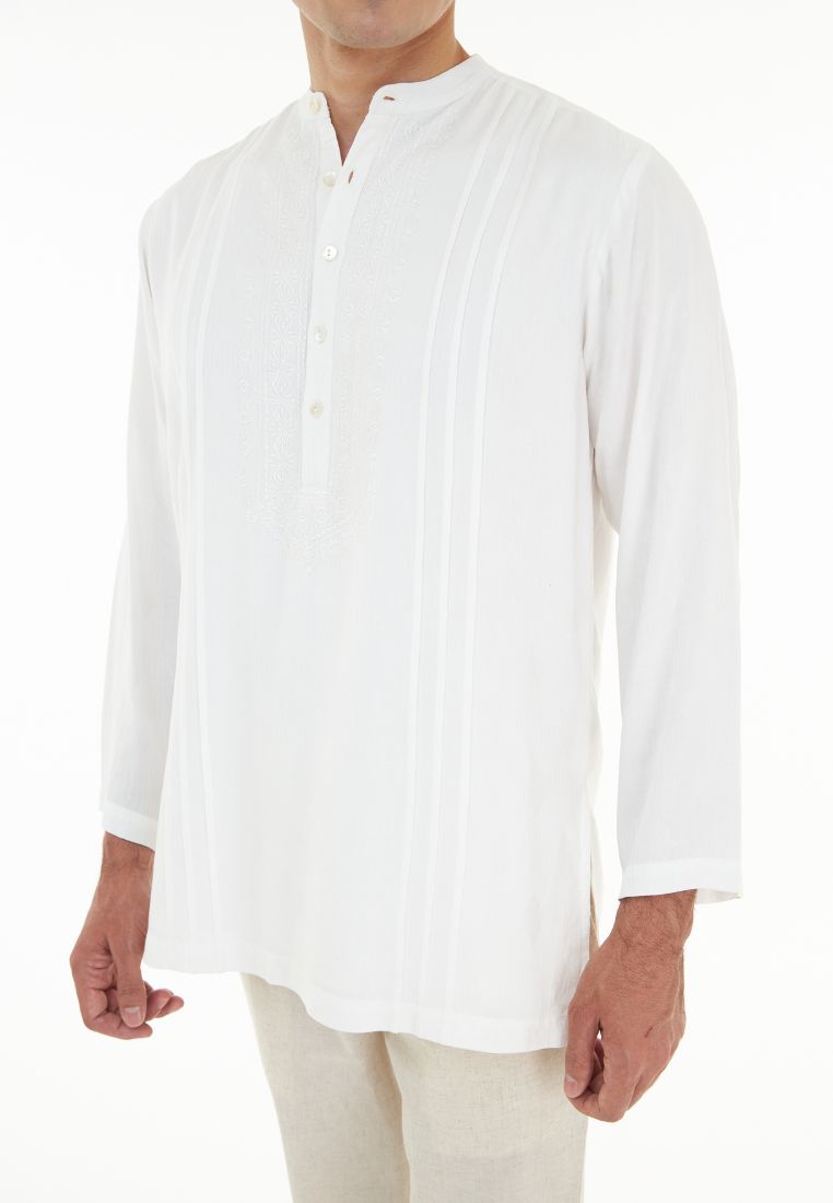 Yosef L/Sleeve Kurta Shirt