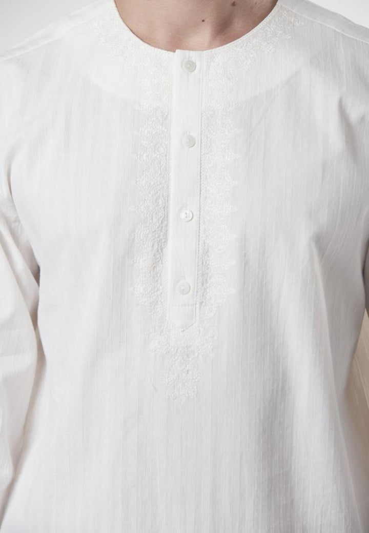 Feran - Long Sleeve Embroidery Shirt