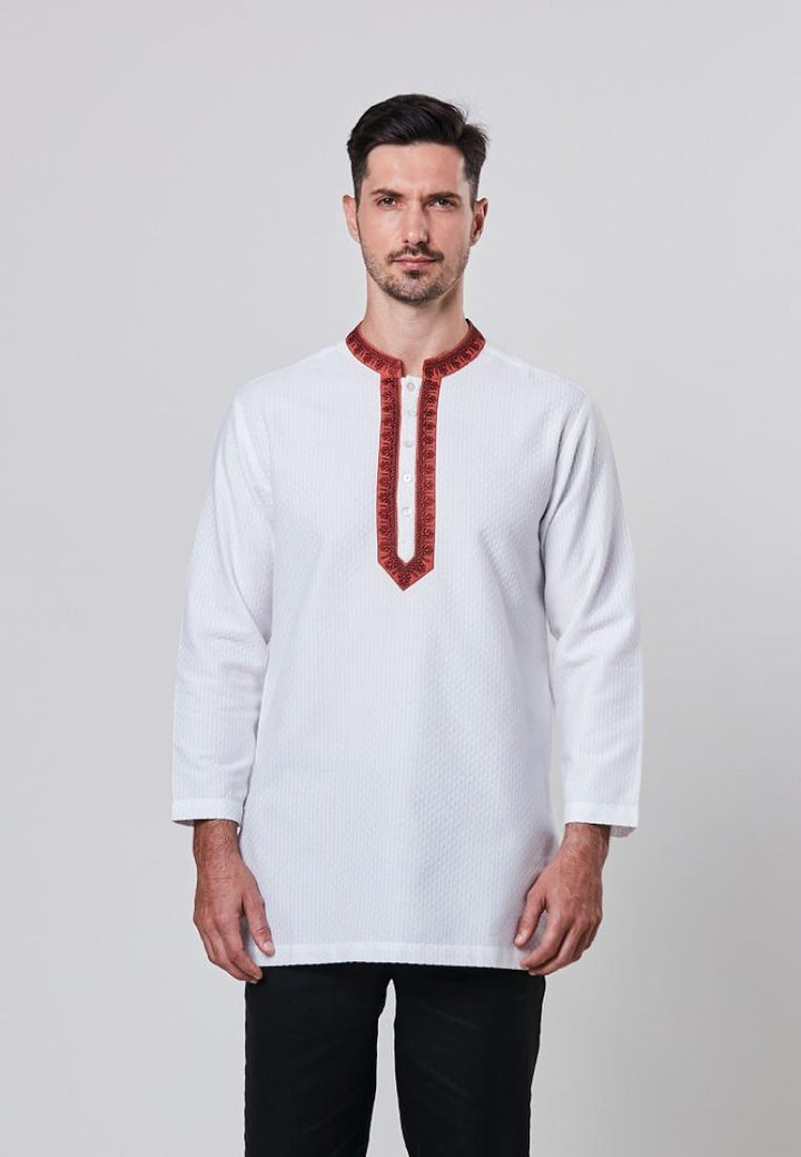 Marlowe - Half Placket With Embroidery Kurta