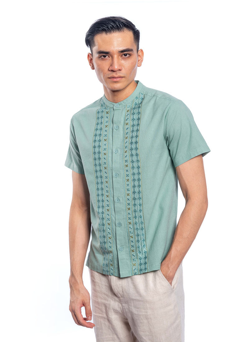 Girish S/Sleeve Embroidered Shirt