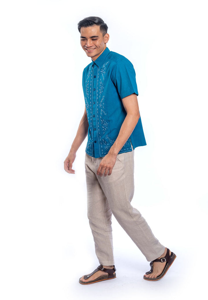 Darsh S/Sleeve Embroidered Shirt