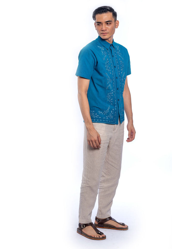 Darsh S/Sleeve Embroidered Shirt