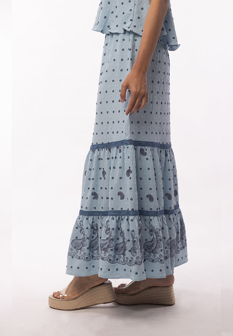 East India Company -  Adina Flowy Long Skirt With An Elegant Silhouette