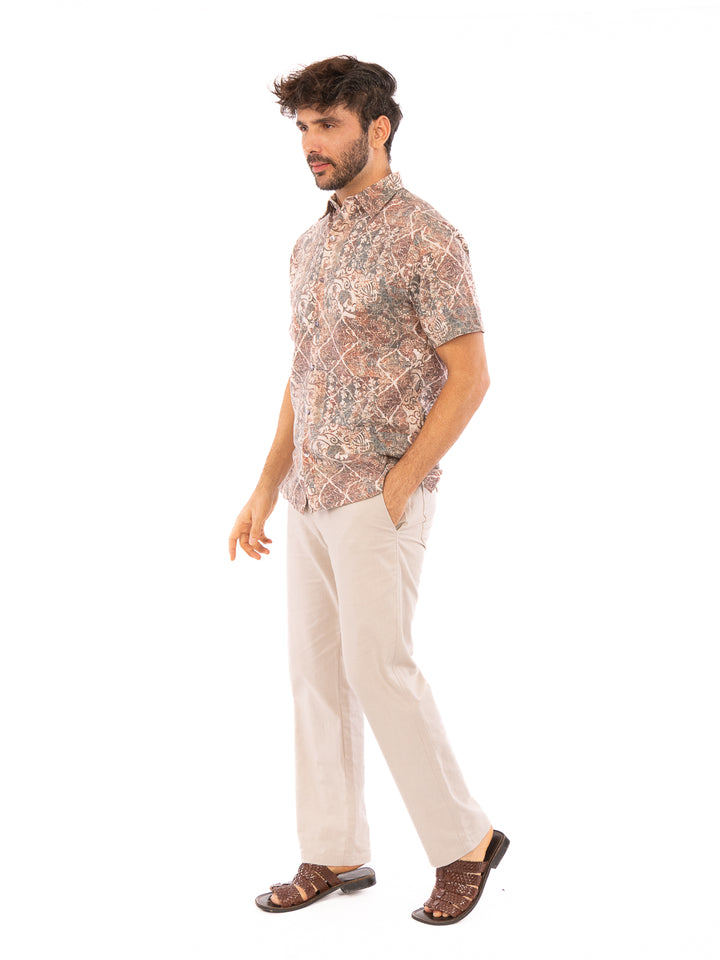 Indie Batik- Khaleel Short Sleeve Shirt