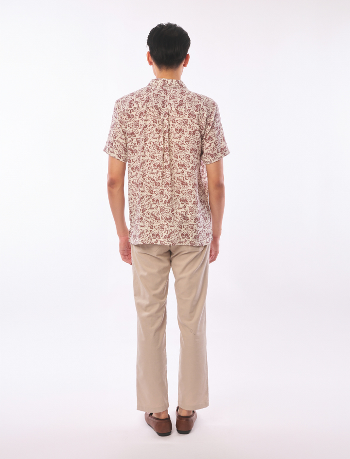 East India Company - Alsyad Short Sleeve Printed Shirt