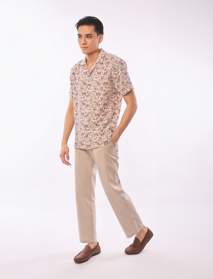 East India Company - Alsyad Short Sleeve Printed Shirt